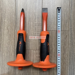 Đục bê tông cầm tay K-9642, K-9643 KAPUSI, đầu dẹt và nhọn thép cứng sắc bén