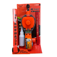 Dụng cụ Búng mực 50m K-2566 KAPUSI kèm hộp mực, bút chì