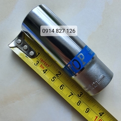 Tuýp mở bulong 1/2 inch thân dài 8cm hãng TOP (Khẩu vặn ốc 1/2 inch dài)