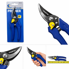 Kéo Cắt Tỉa Cành Cây Cảnh 8 Inch KOURITSU G01161 Lưỡi Thép SK5 Có Chốt Khóa Và Lò Xo Trợ Lực Bảo Hành 12 Tháng