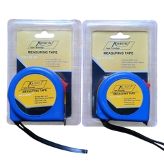 Thước Cuộn Thép Cầm Tay KOURITSU Bản 5m x 19mm và 8m x 25mm Vỏ Cao Su Chống Rơi Vỡ Có Móc Sắt Bảo Hành12T