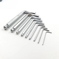 Bộ Lục Giác Bi Ngắn 9 Cây KOURITSU T04405 Từ 1.5-10mm Thép Cr-V Cứng Cáp - Hộp Khóa Lục Giác Cầm Tay Sửa Chữa Đa Năng Bảo Hành 12 Tháng