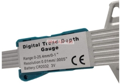 Thước độ sâu điện từ TOTAL TMT322501 0-25.4mm, pin 3V