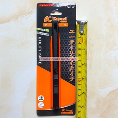Dao rọc giấy mini hãng Kapusi Nhật Bản có thể chọn combo kèm 10 lưỡi lthay thế, lưỡi thép không rỉ, cực sắc bén phù hợp với vặn phòng, cắt decal (dao cắt decal)