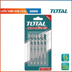 Lưỡi cưa lọng (cưa gỗ) TOTAL TAC51111C chất liệu thép carbon siêu bền, dễ dàng cắt kim loại