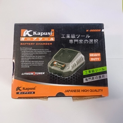 Sạc Pin 21V Kapusi 0.8A K-00007 & 1.3A K-00008 tự động ngắt khi đầy, có đèn báo sạc