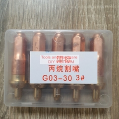 Hộp Béc cắt gió đá oxy gas hãng Kapusi đủ số 1, 2, 3 cắt độ dày lên đến 30mm (K-2058, K-2059, K-2060)