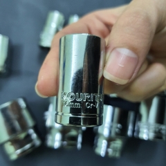 Khẩu ngắn đầu 1/2 inch Nhật Bản Kouritsu thép CRV