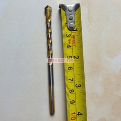 Hộp mũi khoan đa năng KAPUSI màu vàng 2 cạnh phi 6mm, dài 10mm