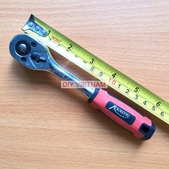 Cần Siết Tự Động KOURITSU 1/2 Inch Cán Cao Su - Tay Vặn Lắc Nhanh Đảo Chiều Cho Đầu Khẩu 1/2 Cho Thợ Sửa Xe