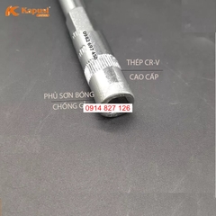 Bộ cần siết chữ T KAPUSI Nhật Bản 13 chi tiết 6-19mm, thép cr-v, chống gỉ sét