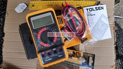 Đồng hồ đo điện vạn năng TOLSEN 38031, nguồn điện: 1,5V; 9V; IEC-61010