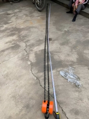 Pa Lăng Xích Kapusi 1Tx3M / 1Tx5M K-6831 K-6842 – Xích Hợp Kim Thép Chịu Tải Lớn, Nâng Hạ 1 Tấn An Toàn, BH 12 Tháng
