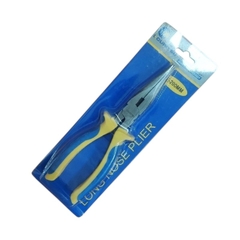 Kìm Mỏ Nhọn 8" KOURITSU LNP08-01 Chính Hãng - Kìm Nhọn Cắt Dây Thép Đa Năng Cán Bọc Cao Su Mềm Chống Trượt