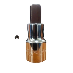 Bộ 9 Đầu Khẩu Lục Giác 1/2 Inch KOURITSU (4mm - 19mm) Thép Cr-V Cứng Cáp - Bộ Khẩu Tháo Ốc Chìm Đa Năng Cho Thợ Cơ Khi, BH 12 tháng