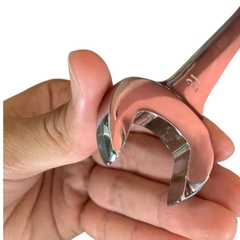 Cờ Lê 6x7 mm KOURITSU Thép Hợp Kim Mạ Chrome Sáng Bóng - Khóa Mở Ốc Lục Giác Cầm Tay Thanh Mảnh Cho Góc Hẹp