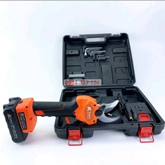 Máy cắt tỉa cành cây cán đen cao cấp Kapusi Japan, pin 21V công suất 600W thép HSS, BH 12 tháng Kouritsu Official Store
