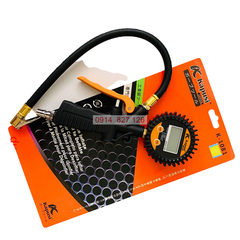 Đồng hồ bơm lốp xe điện tử 7 Bag, 100 PSI KAPUSI Nhật Bản màn hình LCD hiển thị số, Bh 12 tháng diy-vietnam