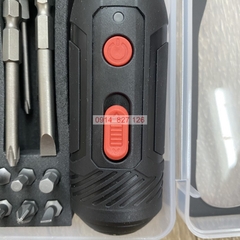 Bộ tua vít pin KAPUSI K-6222 20 đầu vít thay thế, pin sạc cao cấp cổng type C