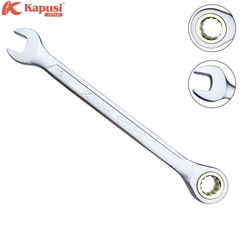 Cờ lê tự động KAPUSI Japan 8-19mm thép CR-V, bánh cóc 72 răng, vòng miệng 360, Bh 12 tháng Kouritsu Official Store