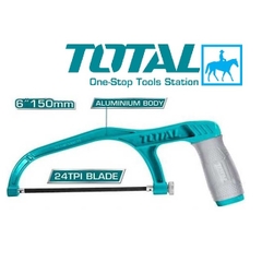 Khung cưa sắt TOTAL THMHF1503 chất liệu cứng cáp, lưỡi cưa 24 TPI với độ sắc bén cao chịu lực