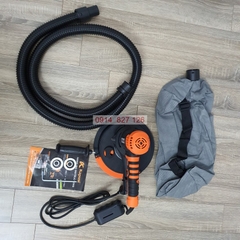 Máy chà nhám K-00096 KAPUSI, 850W vận hành bền bỉ, liên tục, khỏe, có túi hút bụi