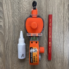 Dụng cụ Búng mực 50m K-2566 KAPUSI kèm hộp mực, bút chì