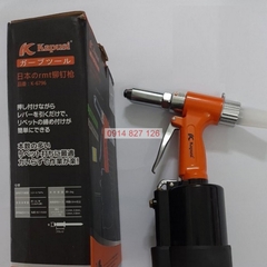 Máy rút đinh tán rive khí nén hãng KapusiK-6796 sử dụng trong ngành nhôm kính, cơ khí