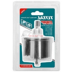 Bộ mũi khoét lỗ gỗ 7 chi tiết TOTAL TACSH3071 chất liệu thép đk lỗ khoét 26-32-38-45-50-56-63mm