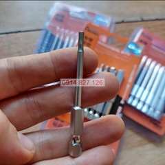 Bộ đầu bắn ốc lục giác trắng KAPUSI Nhật Bản 1.5-8mm