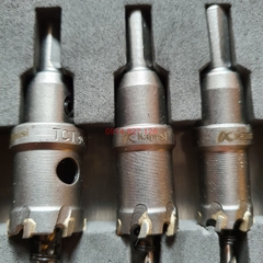 Bộ 6 mũi khoét sắt, Inox Kapusi bao gồm 16 -18 - 20 - 22 - 25 - 30  K-3692