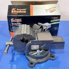 Ê Tô Bàn Nguội Kapusi Đa kích cỡ 3-4-5-6inch, Mâm Xoay 360°, Kẹp Chắc, Cứng Cáp, Bền Bỉ Cho Cơ Khí