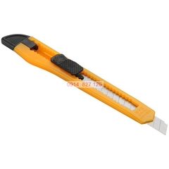 Dao rọc giấy mini đa năng 9x80mm TOLSEN 30004, lưỡi thép chống gỉ cao cấp