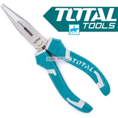 Kìm cắt mỏ nhọn dài TOTAL THT120606P 6inch kềm mỏ dài thép Cr-V siêu cứng chống rỉ sét