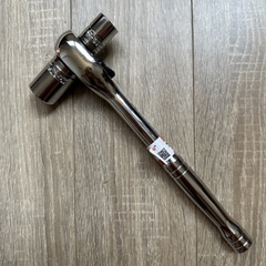 Cần siết tự động 3 trong 1 hệ 1/2, 3/8, 1/4 inch K-7872 hãng KAPUSI , dài 25cm, Chất thép CR-V