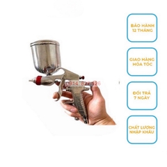 Súng phun sơn cầm tay K-710G KAPUSI K-4016, dùng khí nén, thân full kim loại