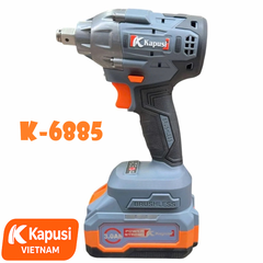 Máy Siết Bu Lông Dùng Pin 21V Kapusi K-6885 Động Cơ Không Chổi Than - Máy Bắn Ốc Lực Siết 450N.m Khỏe Khoắn, BH 12 tháng