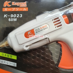 Dụng cụ bắn keo nến silicon cầm tay 20W - 60W Kapusi JAPAN, Có bán kèm keo nến (Máy bắn keo nến) Model: K-9027 và K-9023