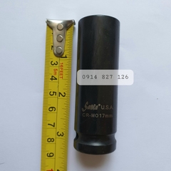 Khẩu vặn ốc đen dài 1/2 inch Hãng Santa Mỹ thép CR-Mo (Tuýp 1/2 dài của Mỹ) (Bán Lẻ)
