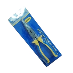 Kìm Mỏ Nhọn 8" KOURITSU LNP08-01 Chính Hãng - Kìm Nhọn Cắt Dây Thép Đa Năng Cán Bọc Cao Su Mềm Chống Trượt