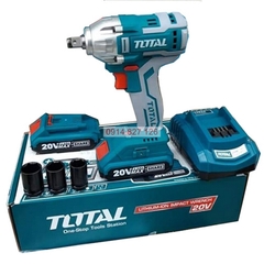Máy siết mở vít dùng pin TOTAL TIRLI20030 điện thế 20V đầu lục giác 1/4 mô men quay tối đa 170NM, Bh 6 tháng diy-vietnam