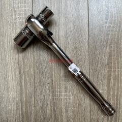 Cần siết tự động 3 trong 1 hệ 1/2, 3/8, 1/4 inch K-7872 hãng KAPUSI , dài 25cm, Chất thép CR-V