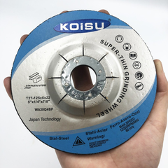 Đá Mài Sắt KOURITSU Dày 6mm Cao Cấp Chịu Lực Tốt Tốc Độ 12200 Vòng/Phút Cho Máy Mài Góc Đường Kính 100-125MM BH 12 tháng