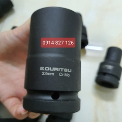 Tuýp dài đầu 1 inch Kouritsu Nhật Bản - Khẩu vặn ốc 1 inch
