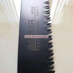 Cưa gỗ cầm tay 350mm Barker lưỡi đen và trắng có thể mua kèm lưỡi thay thế, Cưa gỗ tiêu chuẩn Nhật Bản có bao đựng