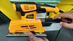 Máy chà nhám chữ nhật 220W TOLSEN 79563, đế nhám 187 x 92.5 mm, chịu lực tốt, cách nhiệt cao