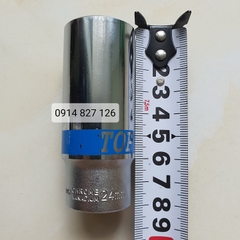 Tuýp mở bulong 1/2 inch thân dài 8cm hãng TOP (Khẩu vặn ốc 1/2 inch dài)