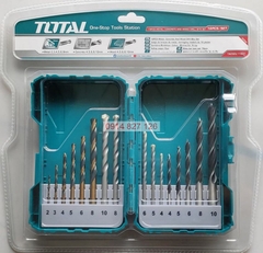 Bộ 16 mũi khoan bê tông/gỗ/sắt thép/siết ốc vít TOTAL TACSDL11601 Combo 16 mũi khoan đa năng, Bh 6 tháng diy-vietnam