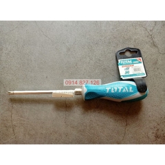 Bộ tua vít 2 trong 1, đảo đầu dẹt và bake, dài 135mm TOTAL THT250226