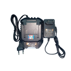 Sạc Pin 21V Kapusi 0.8A K-00007 & 1.3A K-00008 tự động ngắt khi đầy, có đèn báo sạc